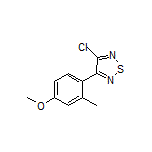 3-Chloro-4-(4-methoxy-2-methylphenyl)-1,2,5-thiadiazole