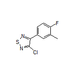 3-Chloro-4-(4-fluoro-3-methylphenyl)-1,2,5-thiadiazole