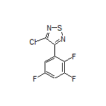 3-Chloro-4-(2,3,5-trifluorophenyl)-1,2,5-thiadiazole