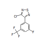 3-Chloro-4-[3-fluoro-5-(trifluoromethyl)phenyl]-1,2,5-thiadiazole