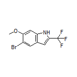 5-Bromo-6-methoxy-2-(trifluoromethyl)indole