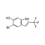 5-Bromo-2-(trifluoromethyl)indol-6-ol