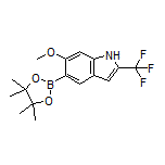 6-Methoxy-2-(trifluoromethyl)indole-5-boronic Acid Pinacol Ester