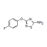 3-(4-Fluorophenoxy)-1,2,4-thiadiazol-5-amine