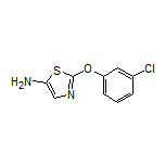 5-Amino-2-(3-chlorophenoxy)thiazole