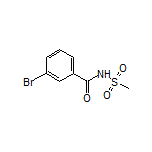 3-Bromo-N-(methylsulfonyl)benzamide