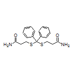 3,3’-[(Diphenylmethylene)bis(sulfanediyl)]dipropanamide