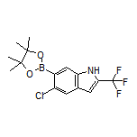 5-Chloro-2-(trifluoromethyl)indole-6-boronic Acid Pinacol Ester