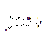 6-Fluoro-2-(trifluoromethyl)indole-5-carbonitrile