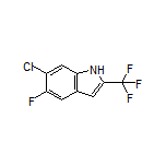 6-Chloro-5-fluoro-2-(trifluoromethyl)indole