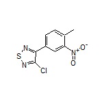 3-Chloro-4-(4-methyl-3-nitrophenyl)-1,2,5-thiadiazole