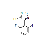 3-Chloro-4-(2-fluoro-6-iodophenyl)-1,2,5-thiadiazole