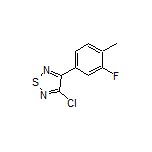 3-Chloro-4-(3-fluoro-4-methylphenyl)-1,2,5-thiadiazole