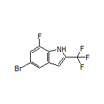 5-Bromo-7-fluoro-2-(trifluoromethyl)indole