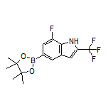 7-Fluoro-2-(trifluoromethyl)indole-5-boronic Acid Pinacol Ester