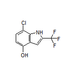 7-Chloro-2-(trifluoromethyl)indol-4-ol