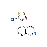 3-Chloro-4-(5-isoquinolyl)-1,2,5-thiadiazole