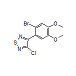 3-(2-Bromo-4,5-dimethoxyphenyl)-4-chloro-1,2,5-thiadiazole