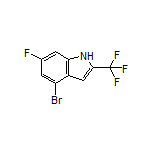 4-Bromo-6-fluoro-2-(trifluoromethyl)indole