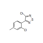 3-Chloro-4-(2-chloro-4-methylphenyl)-1,2,5-thiadiazole