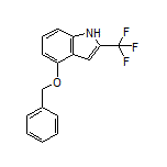 4-(Benzyloxy)-2-(trifluoromethyl)indole