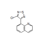 3-Chloro-4-(8-quinolyl)-1,2,5-thiadiazole