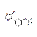 3-Chloro-4-[3-(trifluoromethoxy)phenyl]-1,2,5-thiadiazole