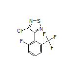 3-Chloro-4-[2-fluoro-6-(trifluoromethyl)phenyl]-1,2,5-thiadiazole