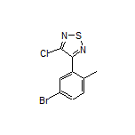 3-(5-Bromo-2-methylphenyl)-4-chloro-1,2,5-thiadiazole