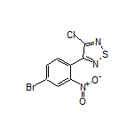 3-(4-Bromo-2-nitrophenyl)-4-chloro-1,2,5-thiadiazole