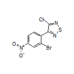 3-(2-Bromo-4-nitrophenyl)-4-chloro-1,2,5-thiadiazole