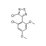 3-Chloro-4-(2-chloro-4,6-dimethoxyphenyl)-1,2,5-thiadiazole