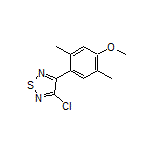 3-Chloro-4-(4-methoxy-2,5-dimethylphenyl)-1,2,5-thiadiazole