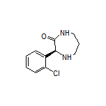 (S)-3-(2-Chlorophenyl)-1,4-diazepan-2-one