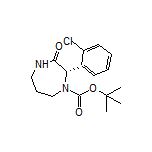 (S)-1-Boc-2-(2-chlorophenyl)-3-oxo-1,4-diazepane