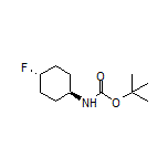 trans-N-Boc-4-fluorocyclohexanamine