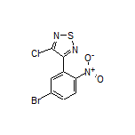 3-(5-Bromo-2-nitrophenyl)-4-chloro-1,2,5-thiadiazole