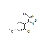 3-Chloro-4-(2-chloro-4-methoxyphenyl)-1,2,5-thiadiazole