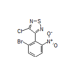 3-(2-Bromo-6-nitrophenyl)-4-chloro-1,2,5-thiadiazole