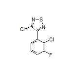 3-Chloro-4-(2-chloro-3-fluorophenyl)-1,2,5-thiadiazole