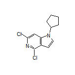 4,6-Dichloro-1-cyclopentyl-5-azaindole