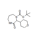 1-Boc-3-oxo-2-(tetrahydro-2H-pyran-4-yl)-1,4-diazepane