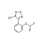 3-Chloro-4-[2-(difluoromethoxy)phenyl]-1,2,5-thiadiazole