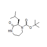 (R)-1-Boc-2-isobutyl-3-oxo-1,4-diazepane