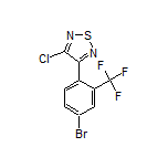 3-[4-Bromo-2-(trifluoromethyl)phenyl]-4-chloro-1,2,5-thiadiazole