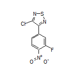 3-Chloro-4-(3-fluoro-4-nitrophenyl)-1,2,5-thiadiazole