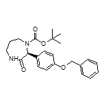 (S)-1-Boc-2-[4-(benzyloxy)phenyl]-3-oxo-1,4-diazepane