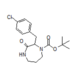 1-Boc-2-(4-chlorobenzyl)-3-oxo-1,4-diazepane