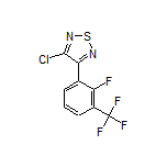 3-Chloro-4-[2-fluoro-3-(trifluoromethyl)phenyl]-1,2,5-thiadiazole