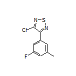 3-Chloro-4-(3-fluoro-5-methylphenyl)-1,2,5-thiadiazole